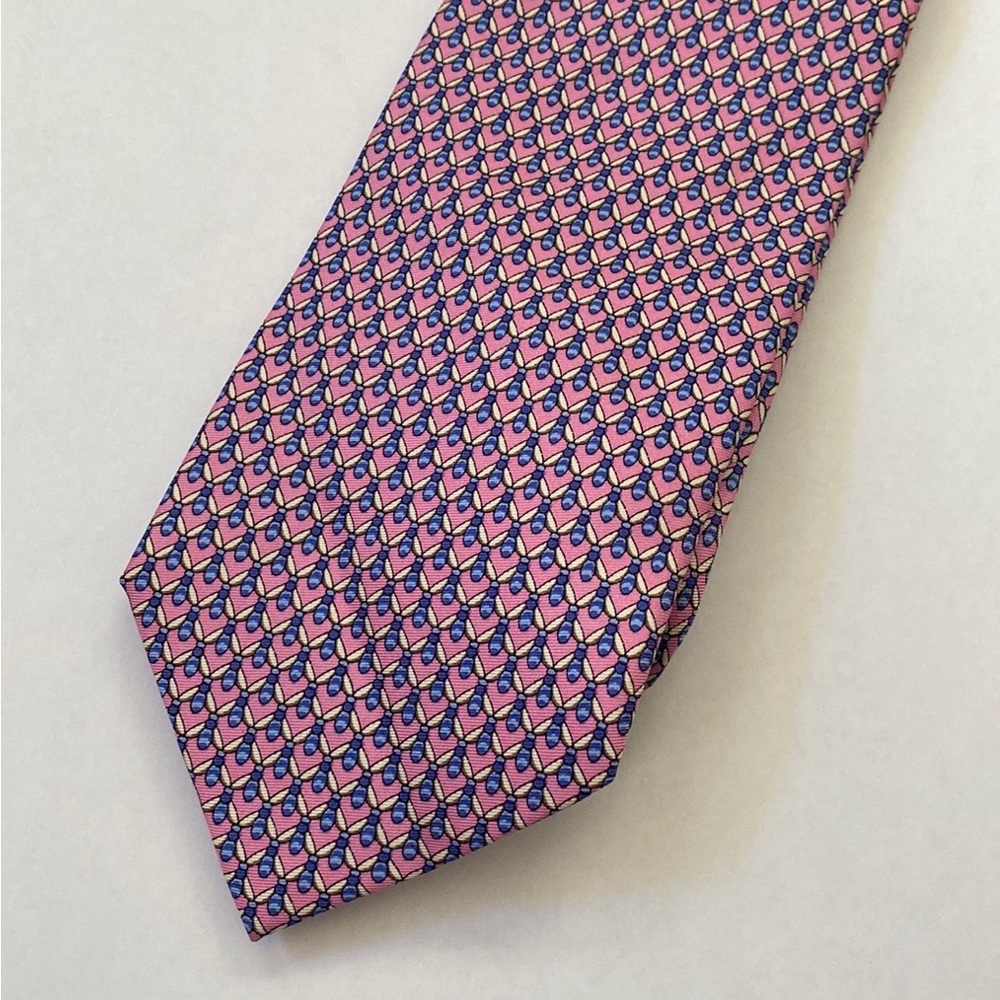 Jos. A. Bank Executive Collection - 100% Silk Pink Pattern Tie